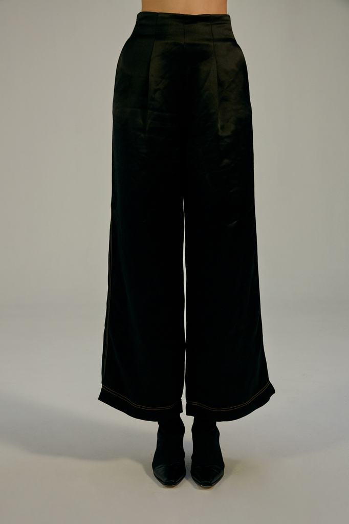 HIGH WAIST WIDE LEG PANTS